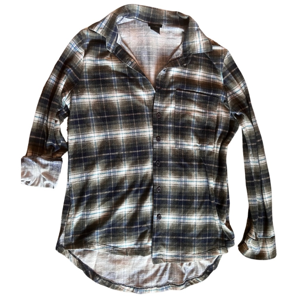 Chic Rue21 Plaid Button-Down Shirt - Size XS